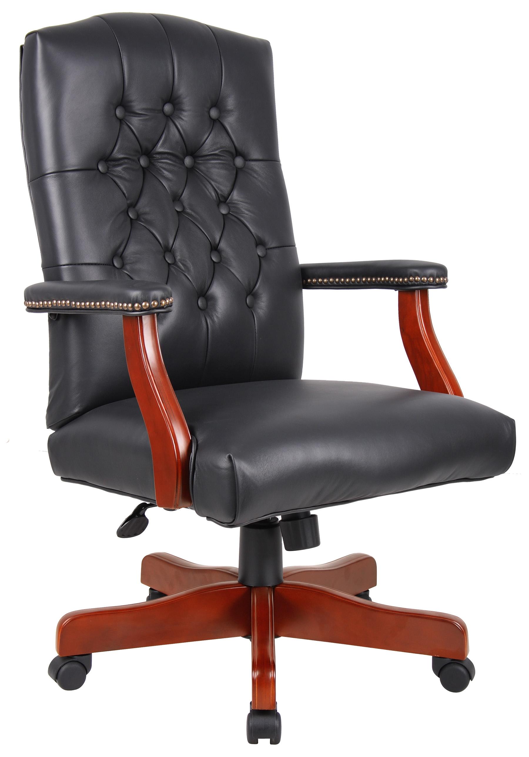 Presidential Seating Executive Chairs B915 Traditional Italian Leather Executive Chair